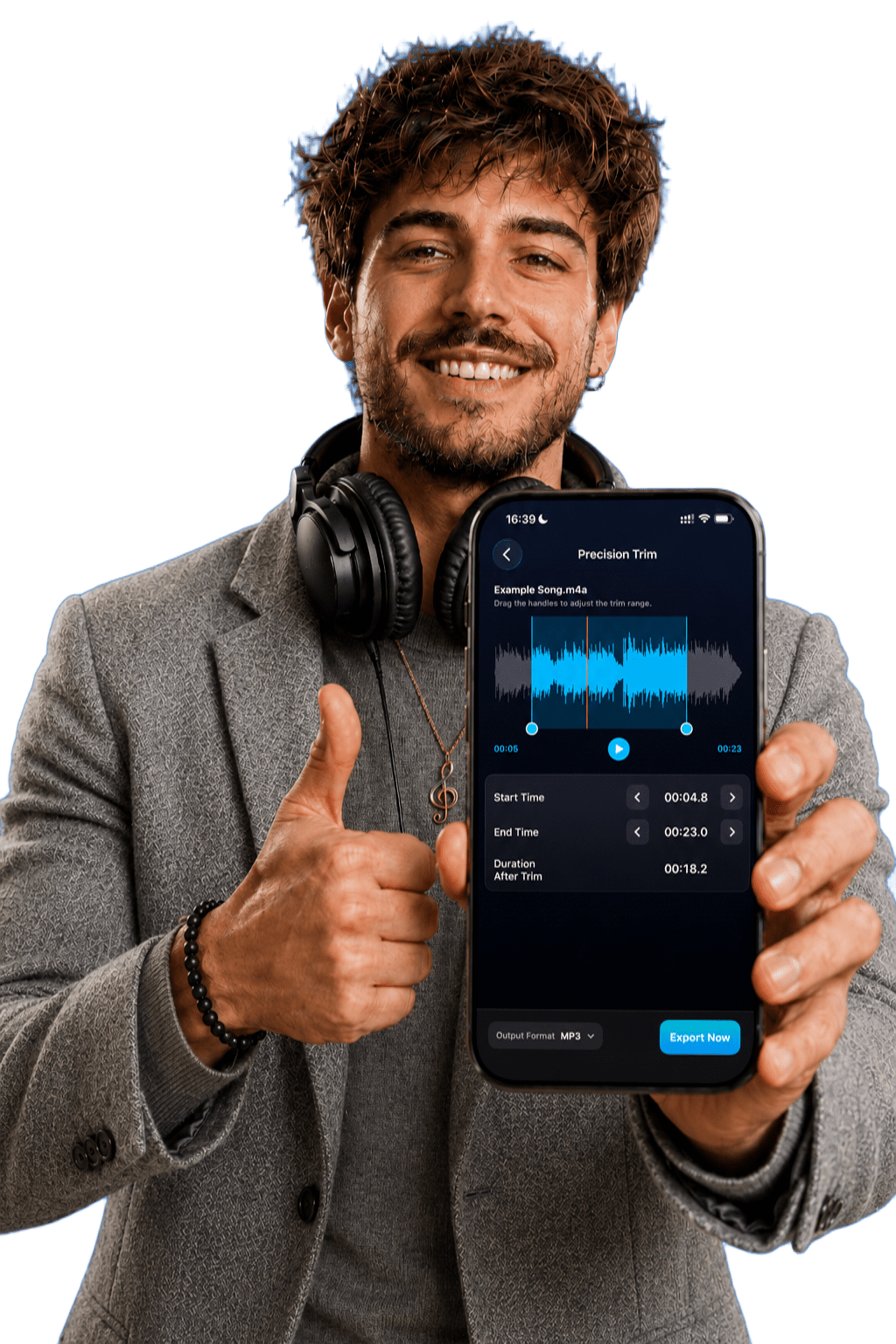 Sound effects editor on iPhone